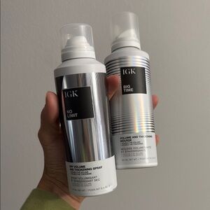 IGK Volume and Thickening Spray and Mousse Set